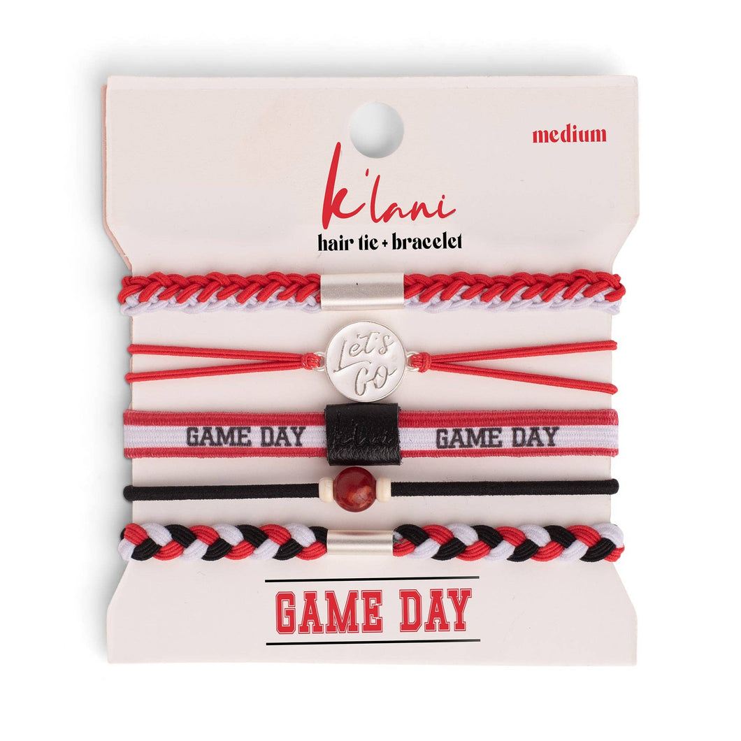 Game Day Red/White/Black: Medium