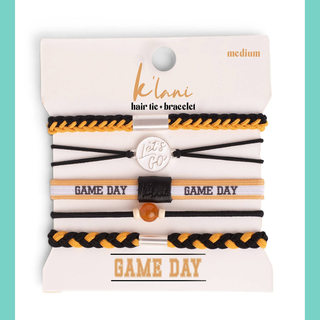 Game Day Black/Gold: Large