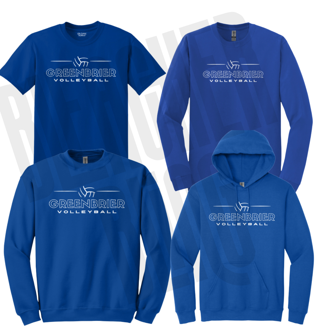 *PRE_ORDER* Greenbrier Volleyball Royal