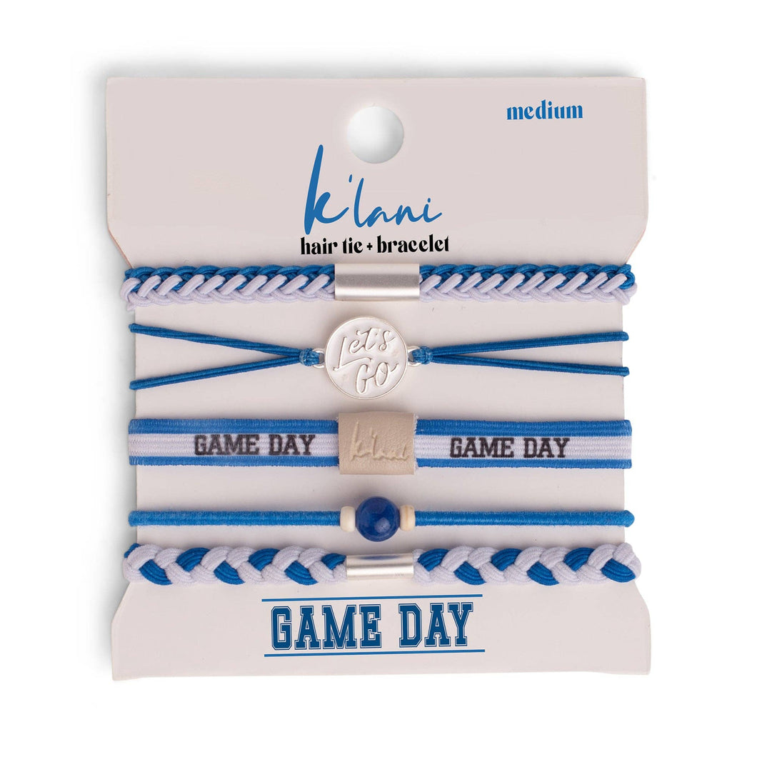 Game Day Blue/White: Large