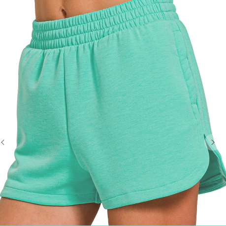 Mint Scuba Shorts
