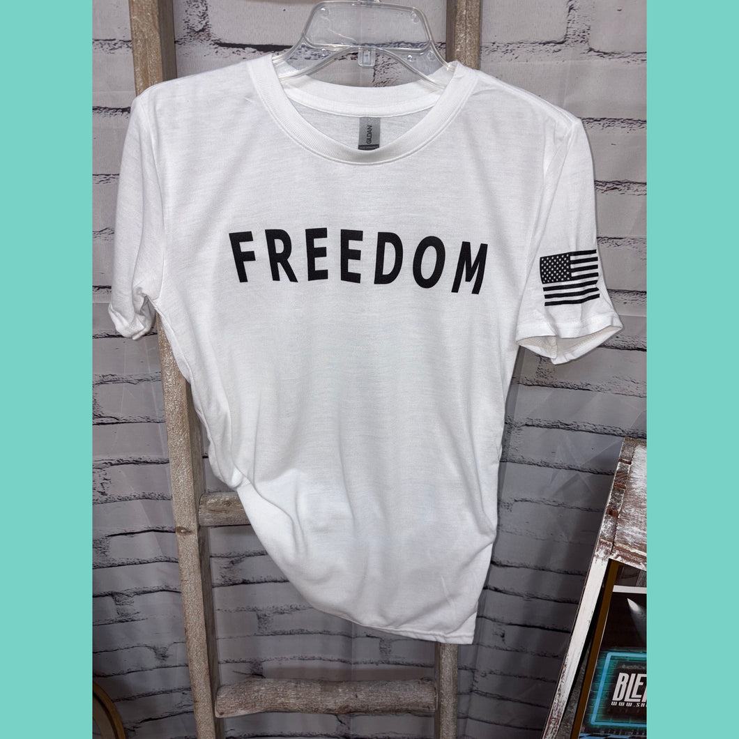 Freedom Tee Choose Red Or White