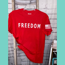 Freedom Tee Choose Red Or White
