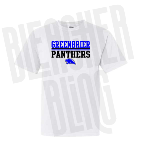 Panther White Out Graphic Tee