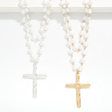 Layered Pearl with Cross
