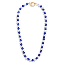 Game Day Faceted Bead Beaded Necklace