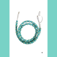 Beaded Dual USB Fast Charging Cable