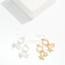 Multi Star Earrings
