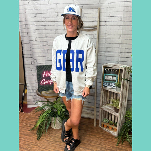 GBR Split Cardi Crew