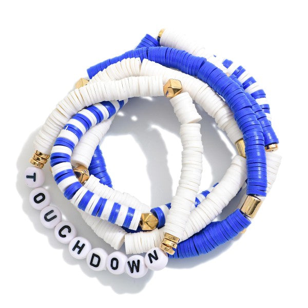 Heishi Bead Beaded Stretch Bracelets