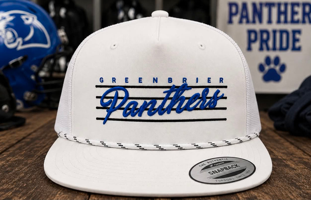 Panthers Striped Rope Snapback Hat