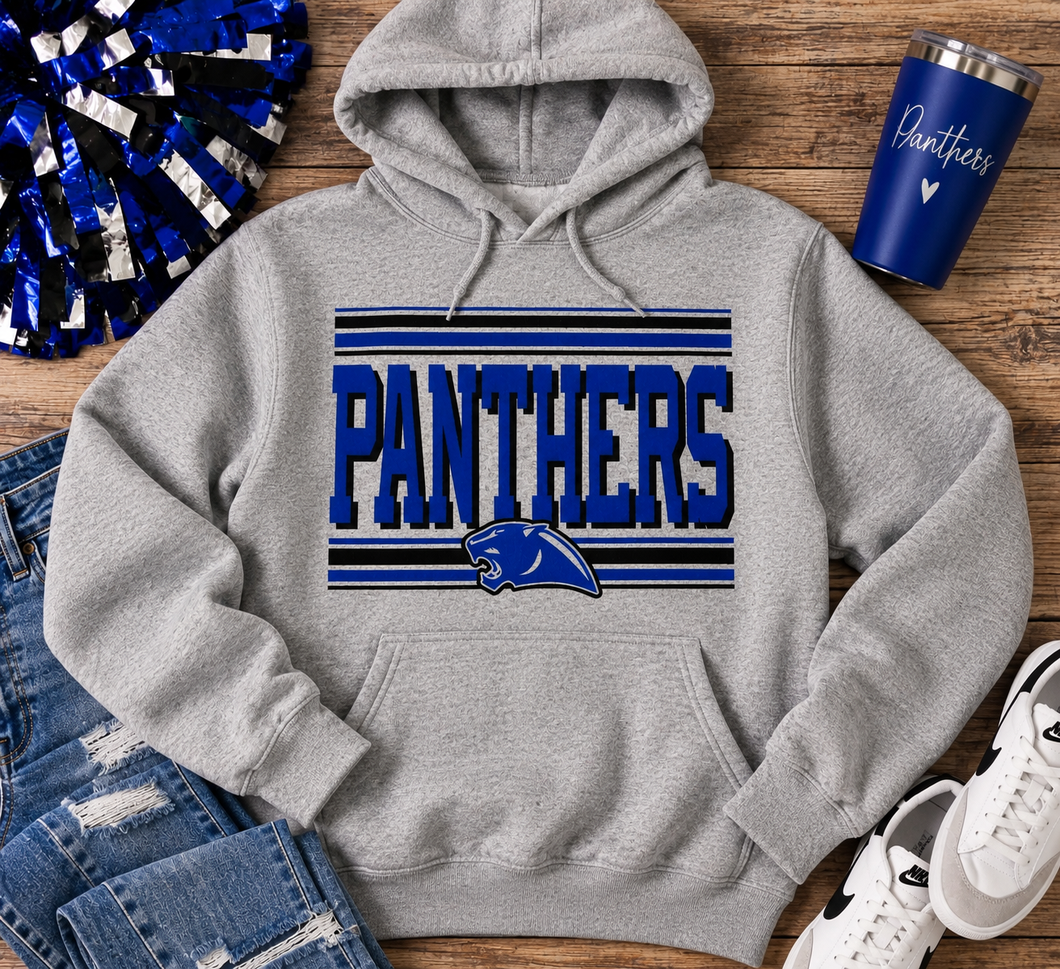 Panthers Classic Lines Gray Hoodie