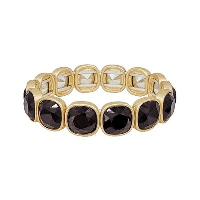 Black Jeweled Game Day Bracelet