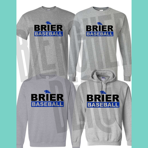*PRE-ORDER* Brier Baseball Gray