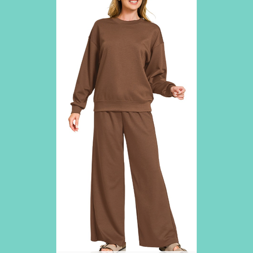 Cocoa Buttery Pants Set