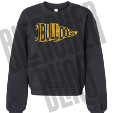 Bulldogs Pennant Crop Sweatshirt * PRE-ORDER