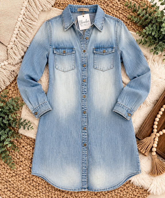 Blue Jean Baby Dress