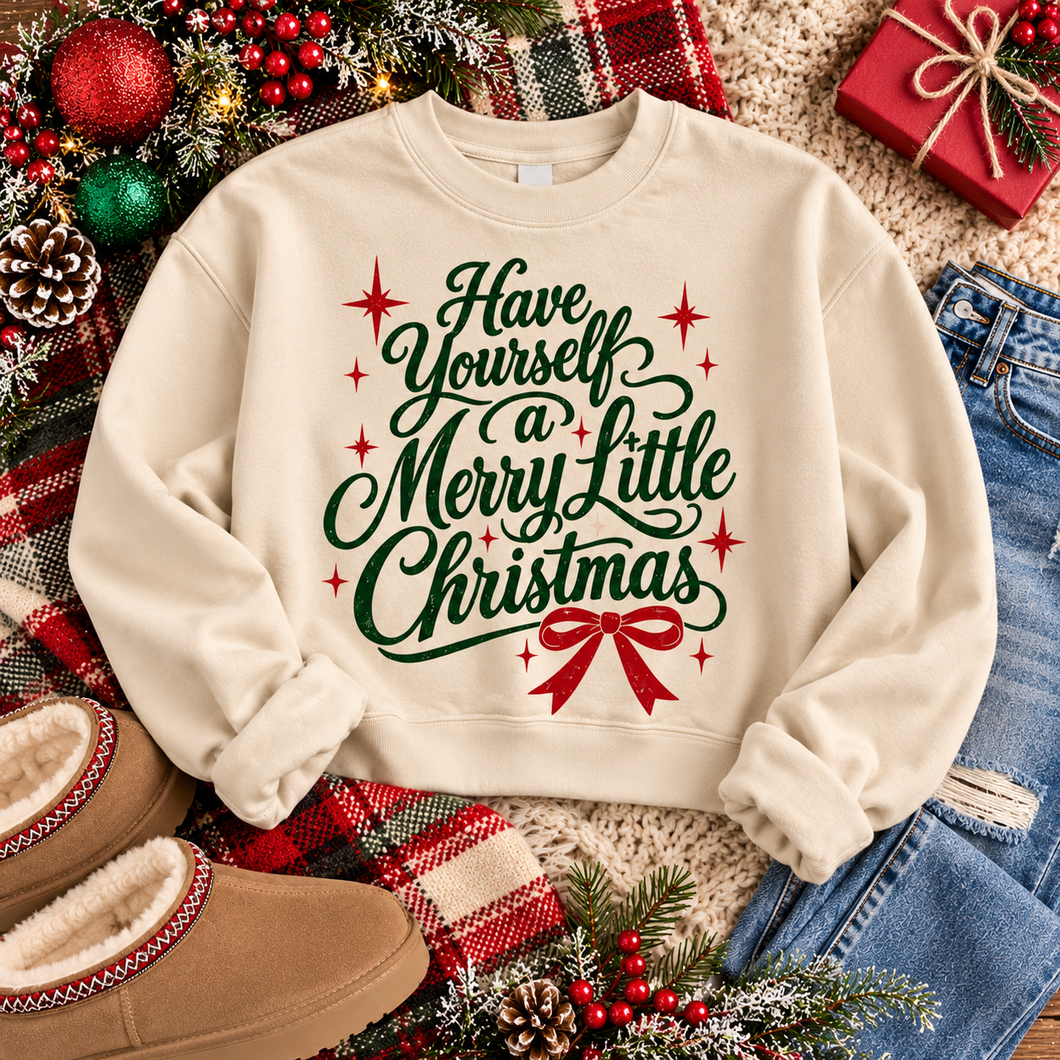 Merry Little Christmas Women's Crewneck Sweatshirt