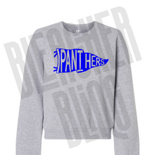 Panthers Pennant Crop Sweatshirt * PRE-ORDER