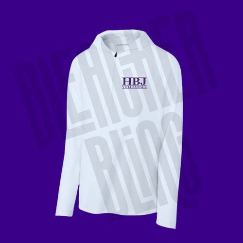 HollenBall Juniors White Pullover D5P