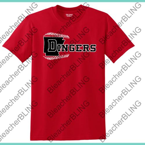 Dingers State Red Tee / Hoodie