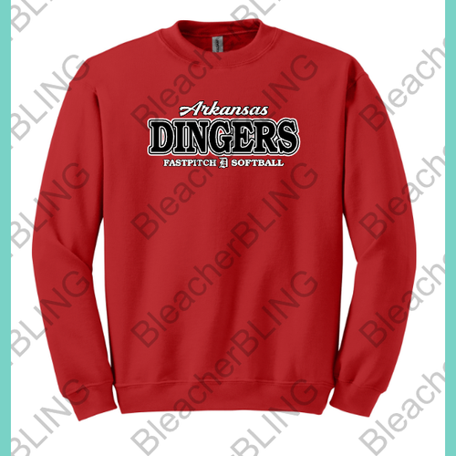 Arknasas Dingers Hoodie/Crewneck Sweatshirt