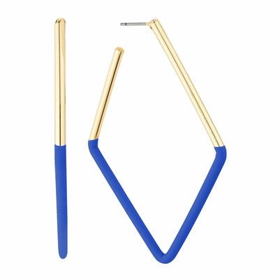 Blue & Gold Game Day Earrings