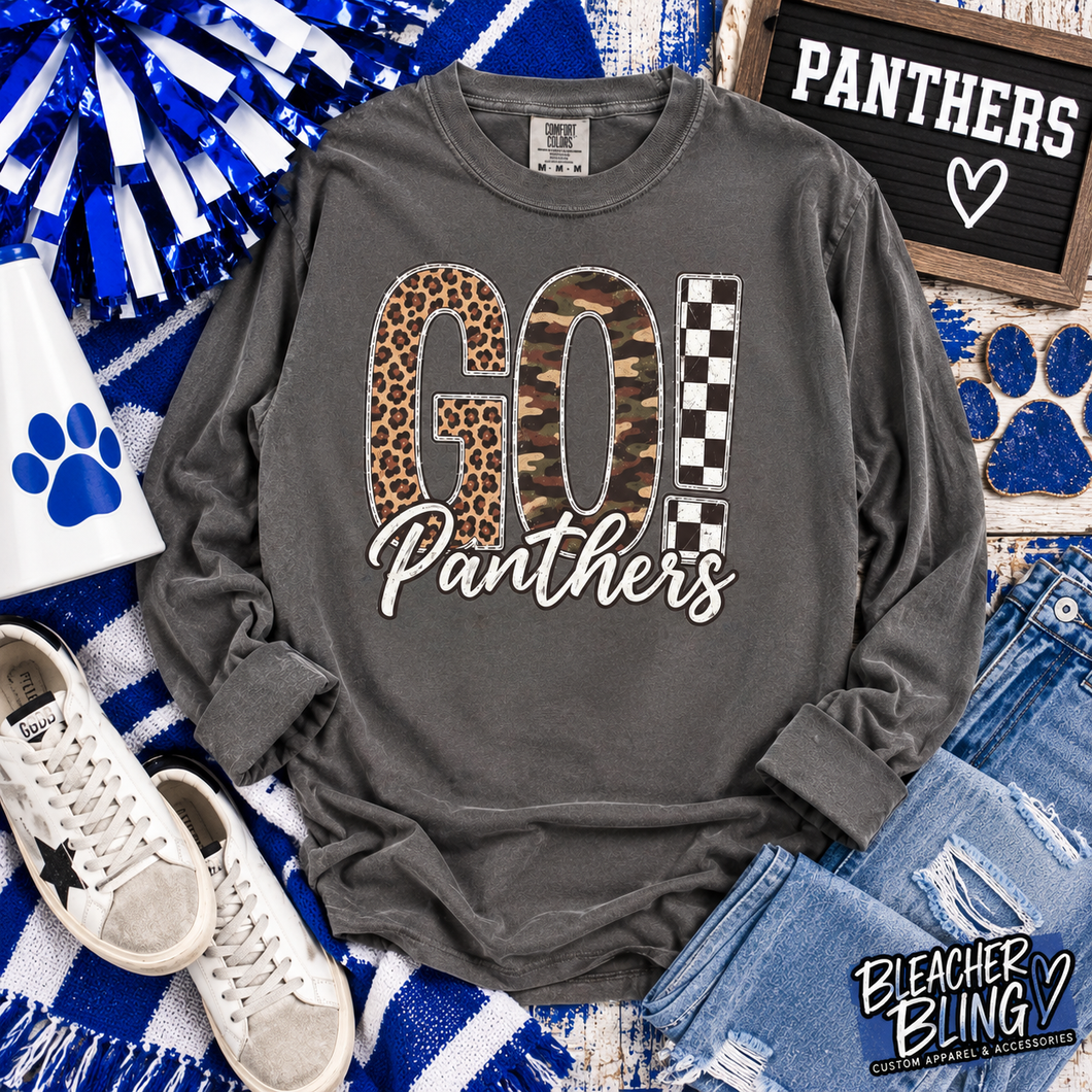 Go Wild Panthers Long Sleeve Tee