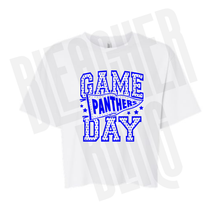 *PRE-ORDER* Panthers Game Day Polka Dot Tee