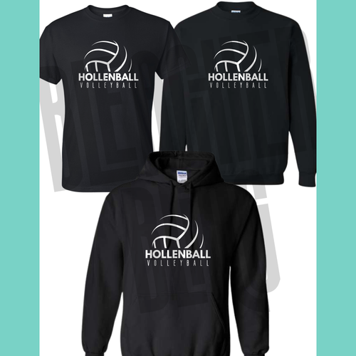 HollenBall Volleyball Black 24