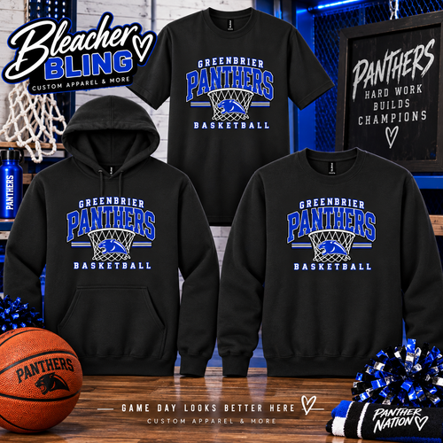 *PRE-ORDER* Greenbrier Basketball Design B