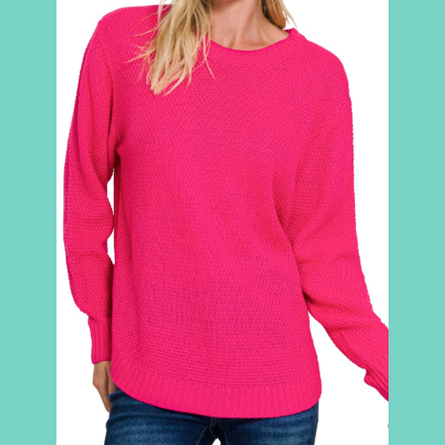 Round Neck Basic Sweater