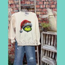 Blingy Grinch Crewneck Sweatshirt