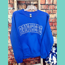 PANTHERS Metallic Crewneck Sweatshirt