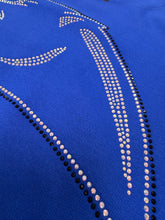 Royal Panther Head Bling Crewneck Sweatshirt