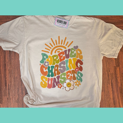 Forever Chasing Sunsets Graphic TShirt
