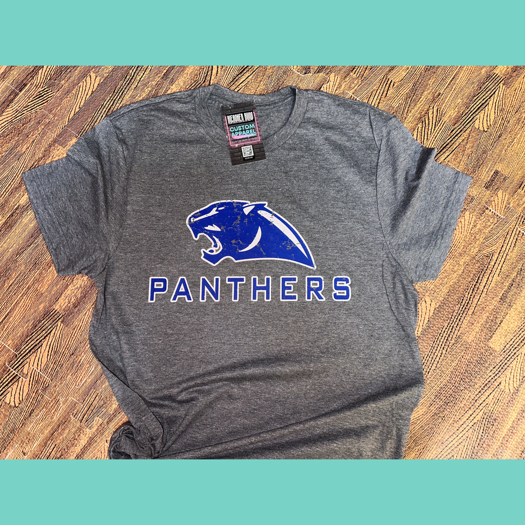 Vintage Panther Head Graphic Tee