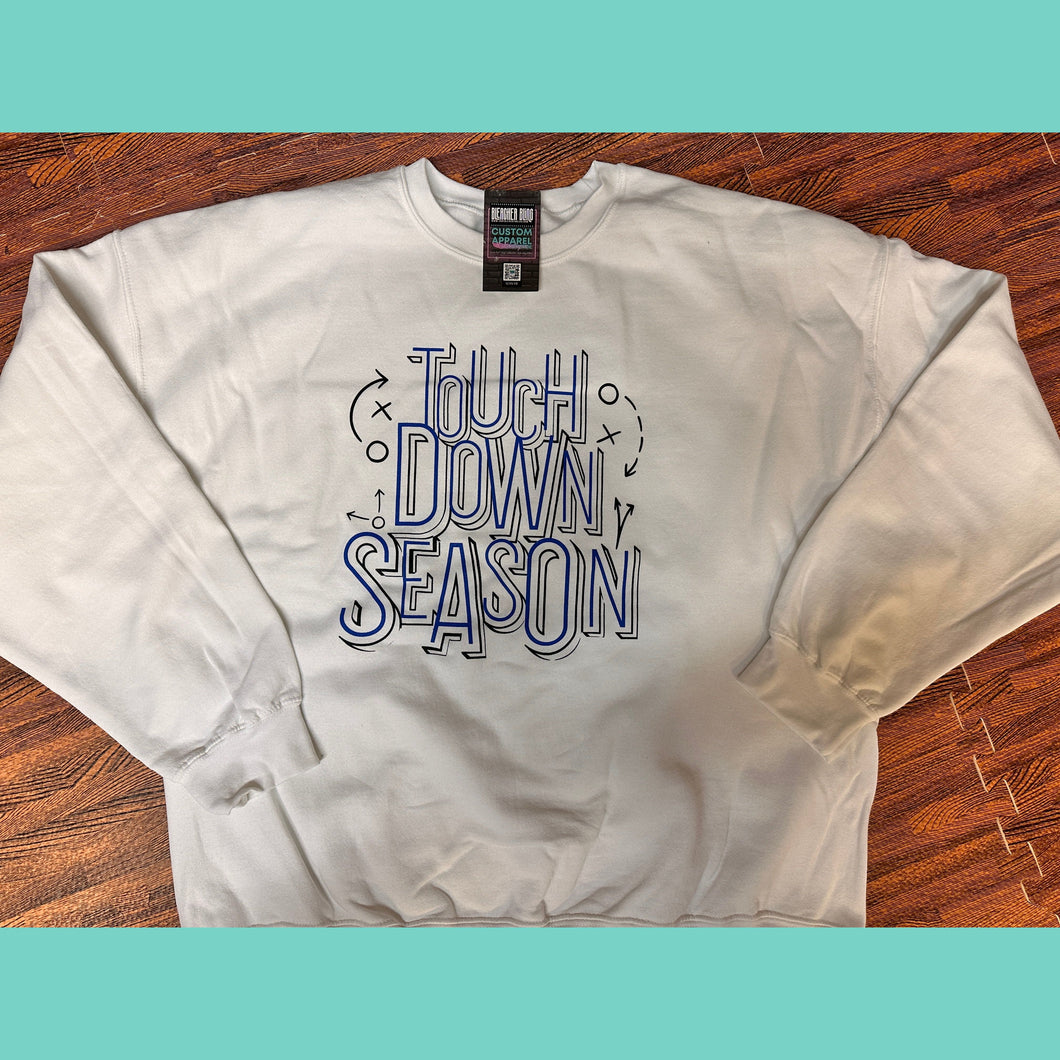 TOUCHDOWN Season Crewneck Sweatshirt