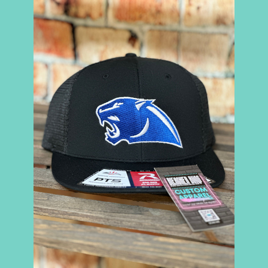 Black Flex Panther Head Hat
