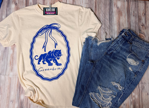 Blue Ribbon Panther Tee