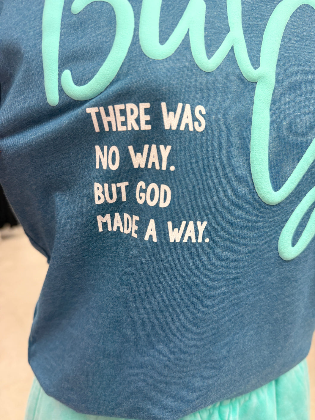 But God Puff Graphic Tee