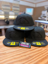** PRE-ORDER**** Black on Black Puff Panther Flex Fit Hat