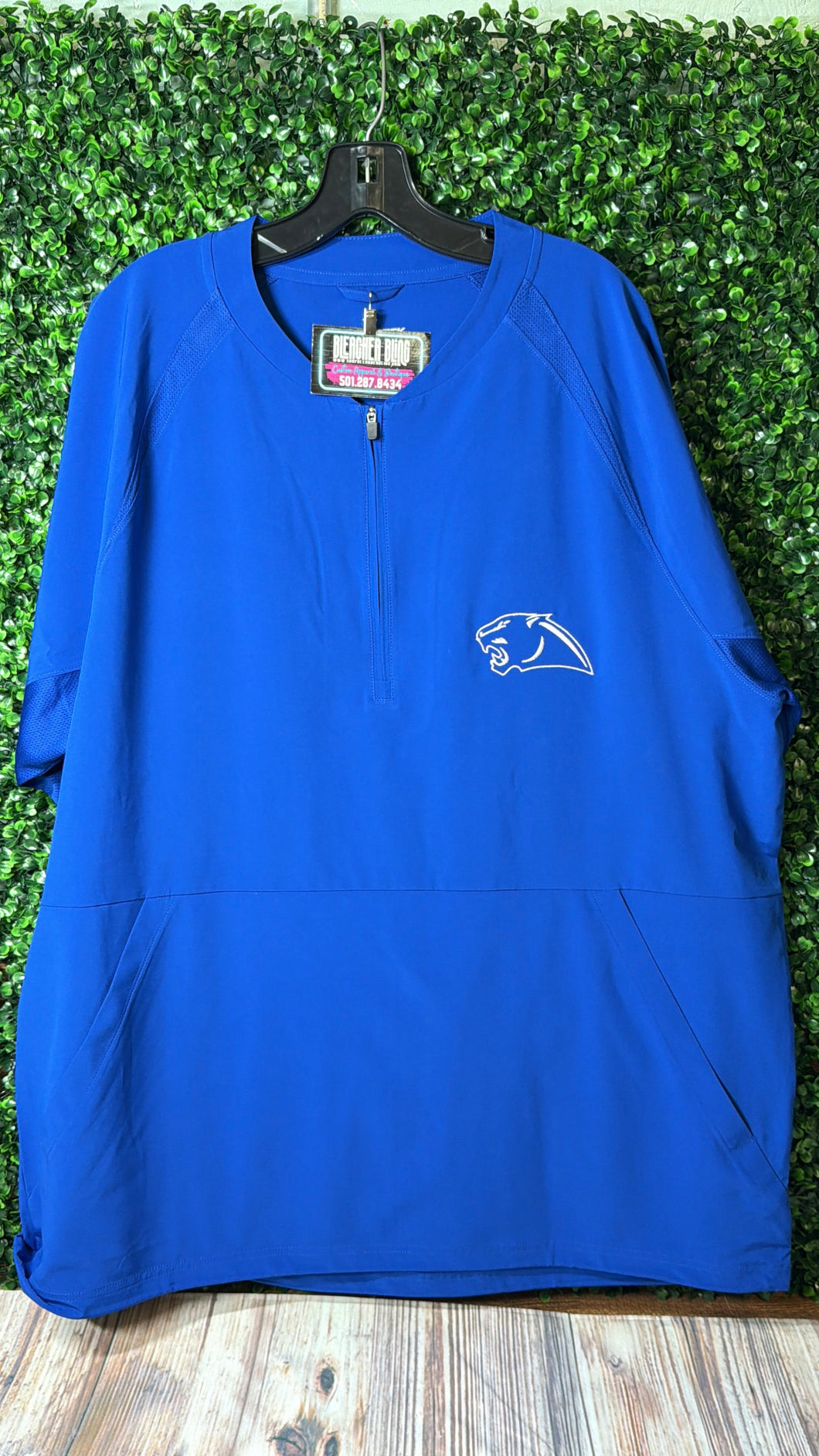 Greenbrier Panthers Embroidered Pullover Blue