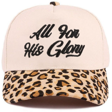 Leopard All For His Glory Hat