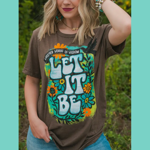 Let It Be Graphic Tee