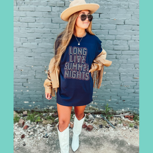 Long Live Summer Nights Graphic Tee