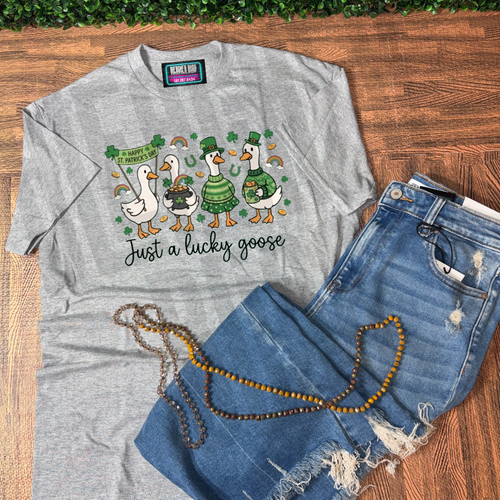 *PRE- ORDER* Just A Lucky Goose Tee