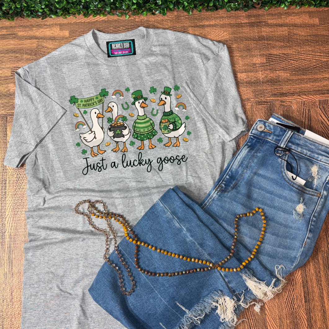 *PRE- ORDER* Just A Lucky Goose Tee