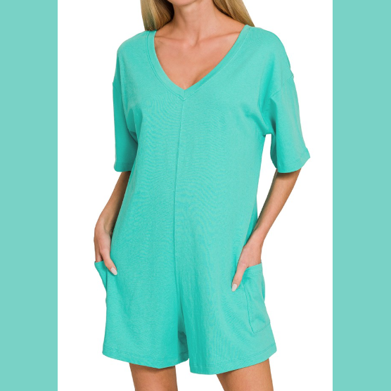Two Ways to Slay Mint Romper