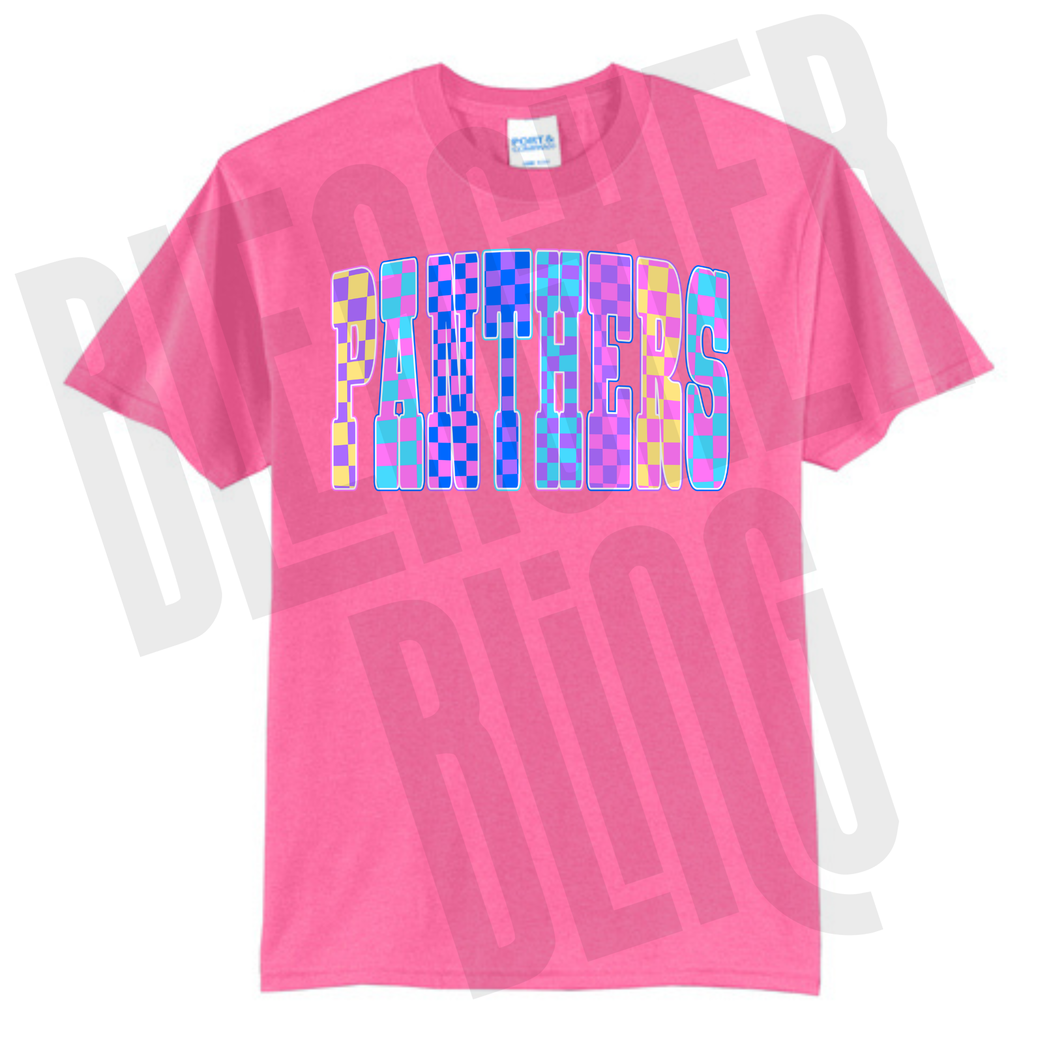 *PRE-ORDER* Panthers Check the Spirit Tee